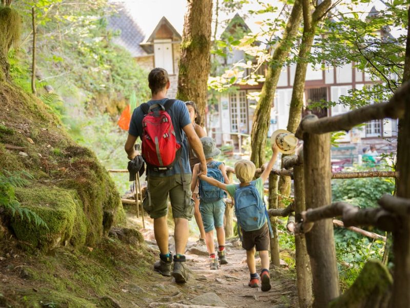 promenade familiale en correze