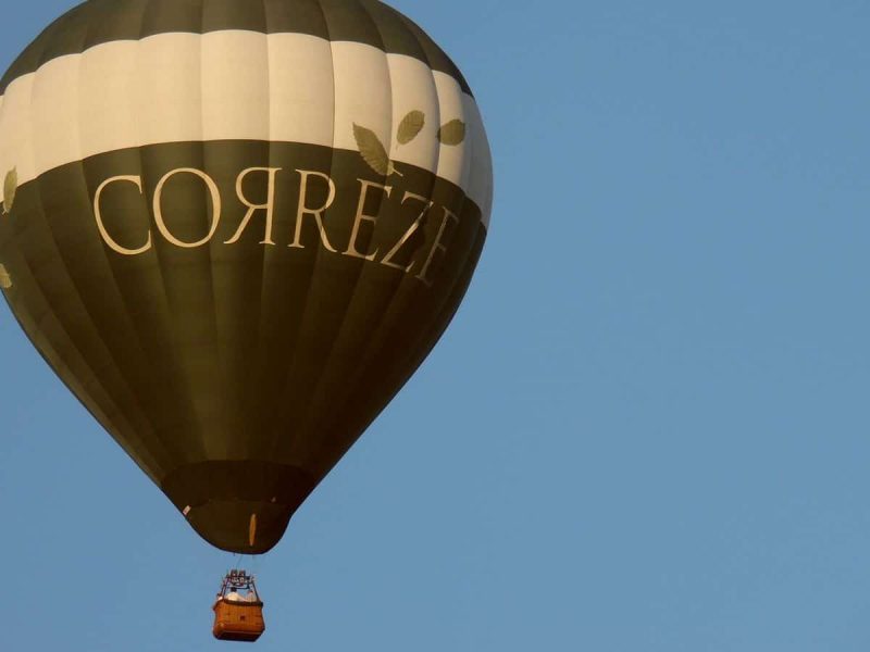 montgolfiere de la correze